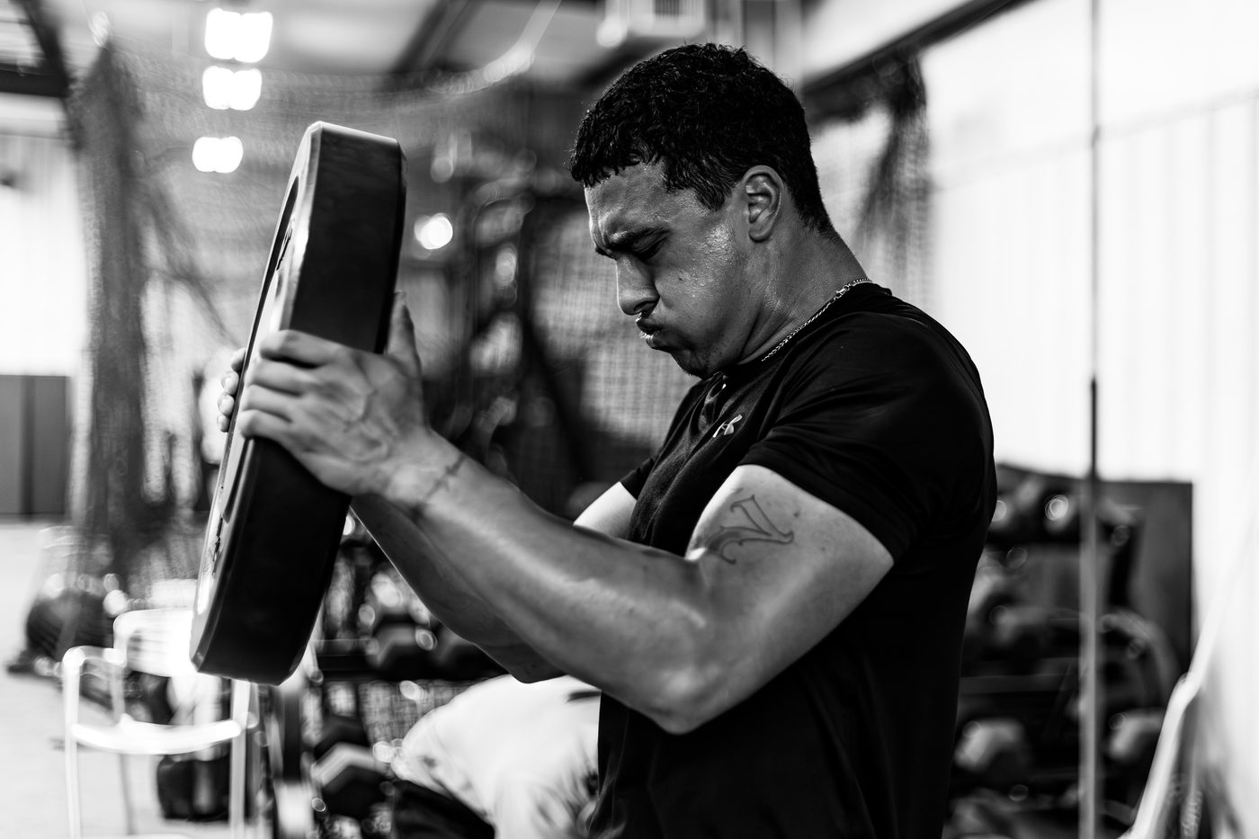 Plate carry power training